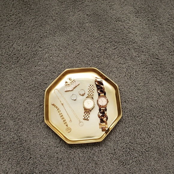 Gold Jewelry/Decor Plate - Picture 3 of 5